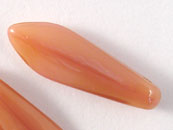 5*16mm剑形珠(5入)-20花纹橘红