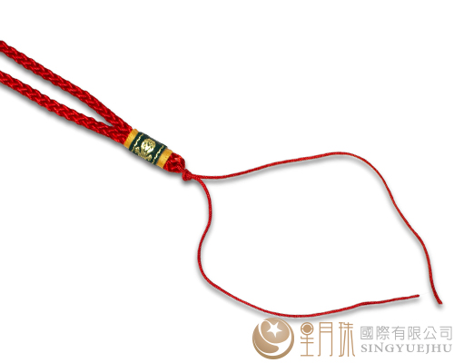 曼波線中國結項鍊-紅700-1入