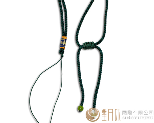 曼波線可調式中國結項鍊-綠257-1入