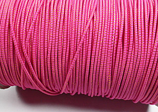 2.0mm鬆緊線-粉紅+金(10尺)