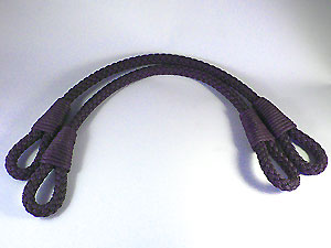 44cm±5cm臘繩手把-墨紫色(硬) 