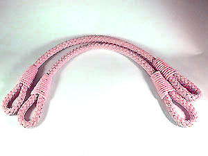 44cm±5cm臘繩手把-粉紅色 (硬)