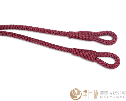 57±5cm腊绳手把-深桃红色(硬)