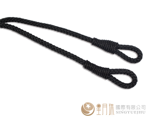 57±5cm臘繩手把-黑色 (硬)