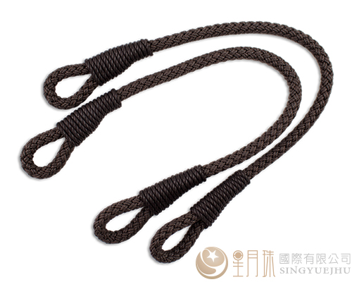 44cm±5cm臘繩手把-咖啡色(硬)