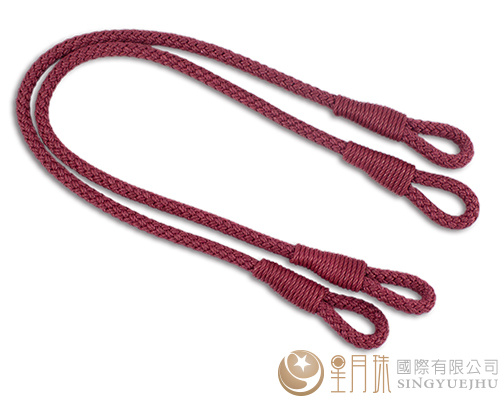 57±5cm臘繩手把-深桃紅色(硬)