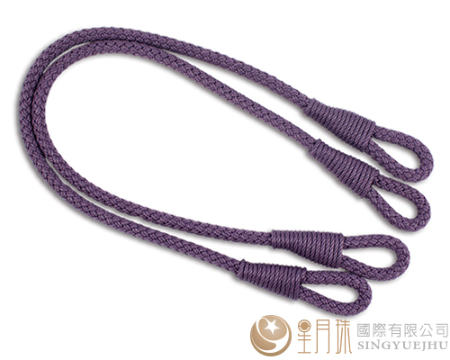 57±5cm臘繩手把-墨紫色(硬) 