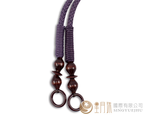 44±5cm臘繩手把-紫色(短)