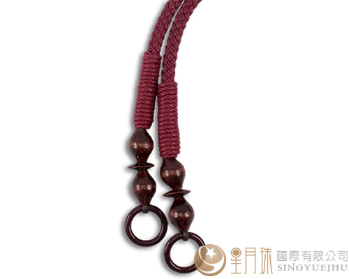 44±5cm臘繩手把-紅色(短)