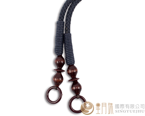 44±5cm臘繩手把-墨藍色(短)