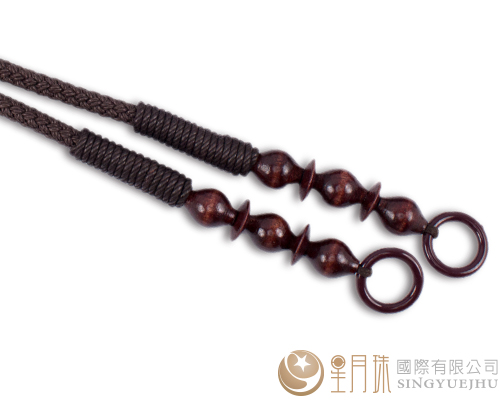 70±5cm臘繩手把-咖啡色(長)