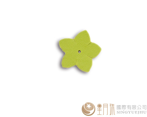 合成皮立体压花-2.6cm-20片