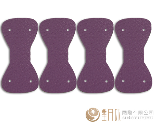 合成皮缝片-8*3.5cm-深紫12-4入