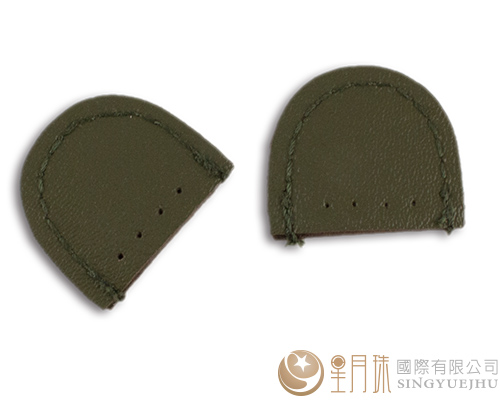 合成皮連接片-2.5x3cm-軍綠16-2入