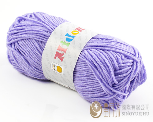 米朵毛線-11粉紫