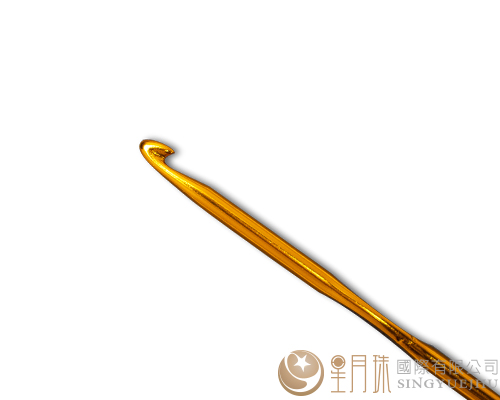 5.0mm單頭鉤針(金)
