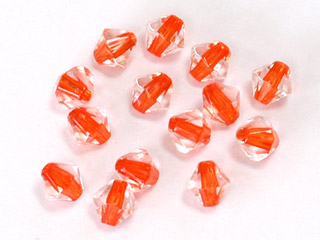 4mm角染珠(紅)