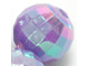 五彩地球珠-紫10mm