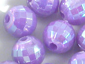 五彩地球珠-紫羅蘭-6mm-半磅