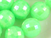五彩地球珠-果绿-10mm-半磅装
