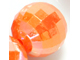五彩地球珠-橘-12mm-半磅裝