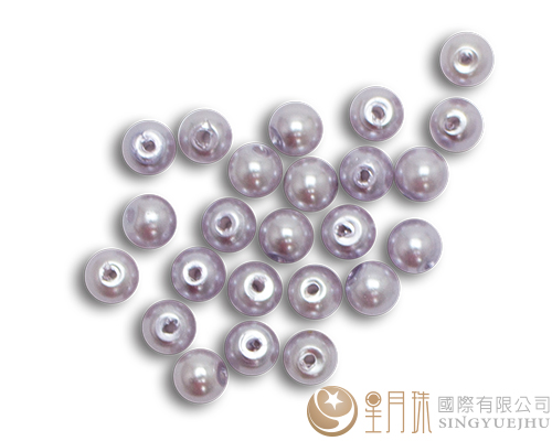 玻璃珍珠(50入)4mm-淺紫18