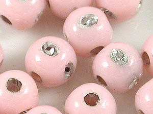 4钻圆珠-粉红色-半磅装