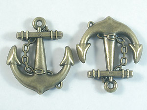 海军-海锚带链(29*33mm)-古铜-50入