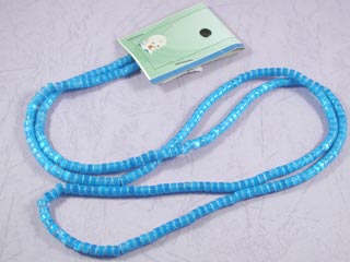 圓柱貓眼珠3*4mm-藍
