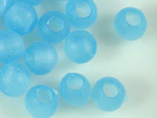 磨砂珠-4mm-藍色