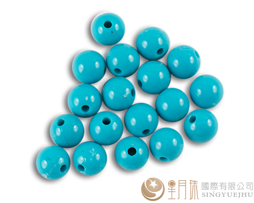 糖果珠14mm-1兩/水湖藍