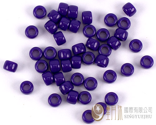 中国珠(平口珠)8mm-紫色-半两