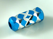 鋁珠-圓柱形-藍