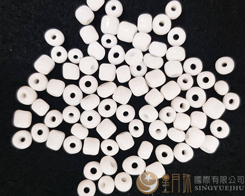 4mm(实色)玻璃珠-白