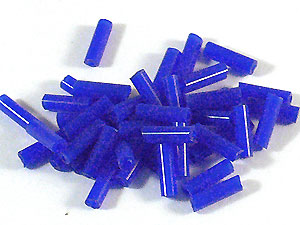 7mm玻璃管珠-藍紫色(1兩裝)