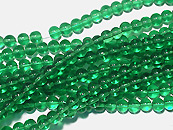 玻璃圓珠4mm-綠