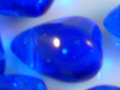 玻璃水滴珠-深寶藍-5入(剩下10份)