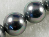 A級貝殼珍珠-8mm灰彩