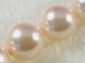 A級貝殼珍珠-12mm粉彩