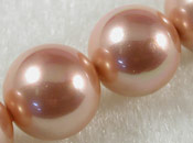 A級貝殼珍珠-12mm深粉彩