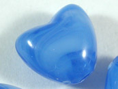 心型珠-直洞-寶藍色