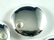電鍍造型珠-圓-邊洞