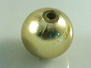 圓珠-電鍍-金-10mm