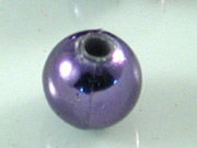 圓珠-電鍍-紫-4mm