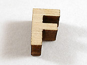 木雕F-1cm-2入