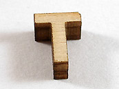 木雕T-1cm-2入