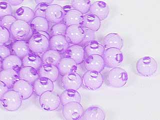 圆形珠中珠-紫色-4mm