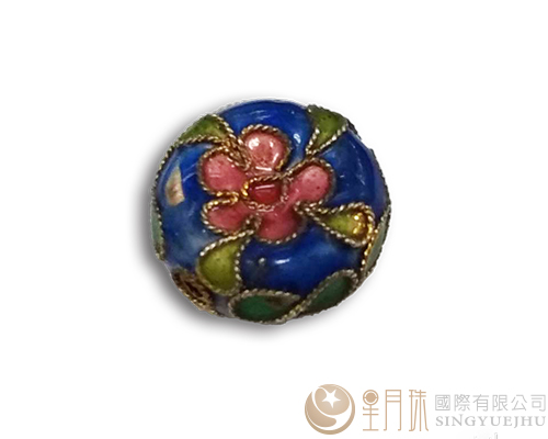 景泰藍(中間凹)-藍-1入(僅剩6個)