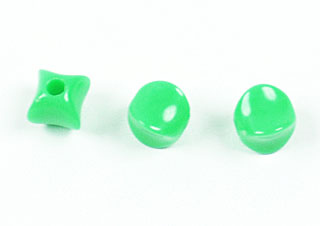 楊桃型糖果珠-10mm綠86