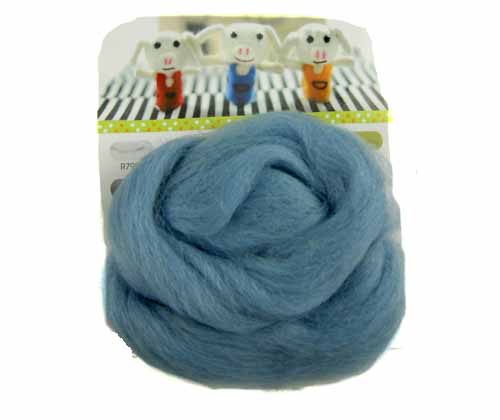 美麗諾羊毛氈-R7913-灰藍色